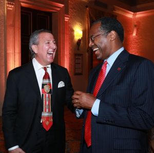 Ben Carson and me laughing - Copy
